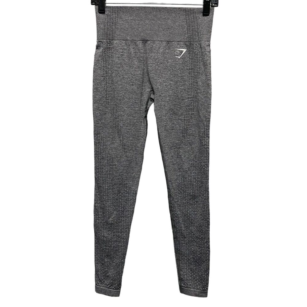 Gymshark Vital Seamsless Leggings Women's Small Gray Yoga Gym